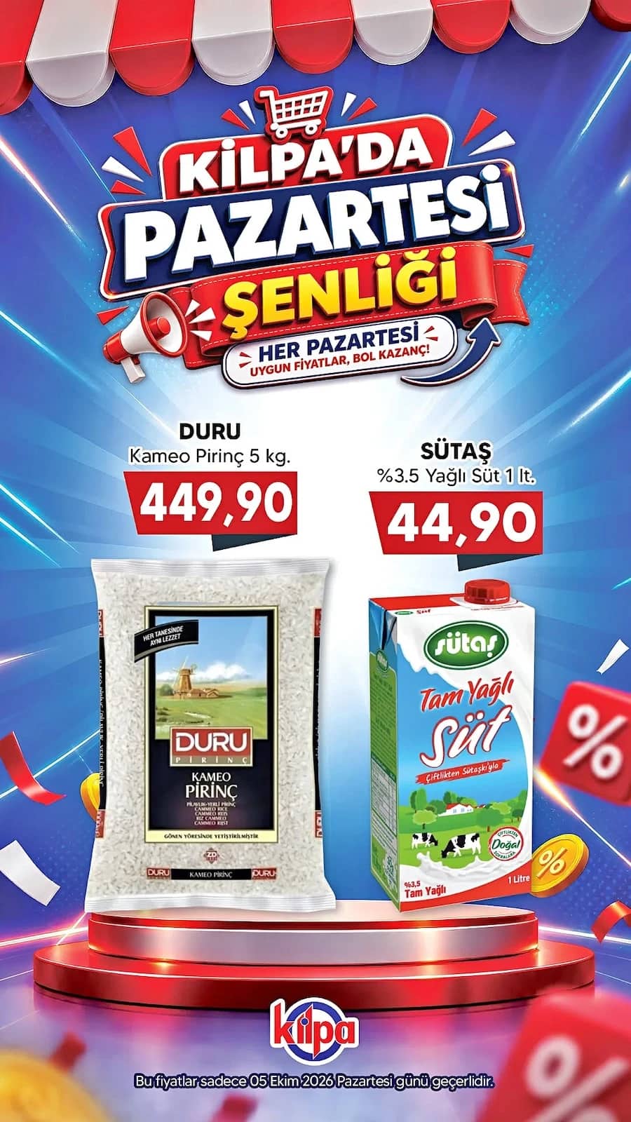 Kilpa Market - İndirim Broşürü 05 - 05 Ekim 2026 - Sayfa 1