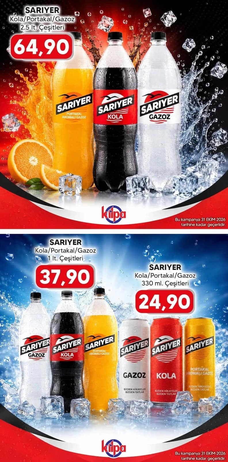 Kilpa Market - İndirim Broşürü 09 - 31 Ekim 2026
