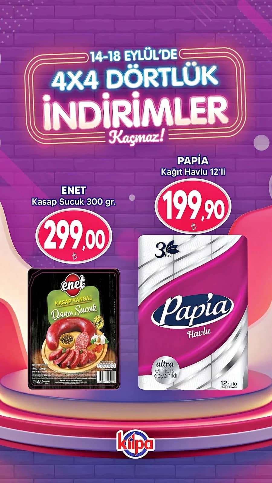Kilpa Market - İndirim Broşürü 14 - 18 Eylül 2026 - Sayfa 1