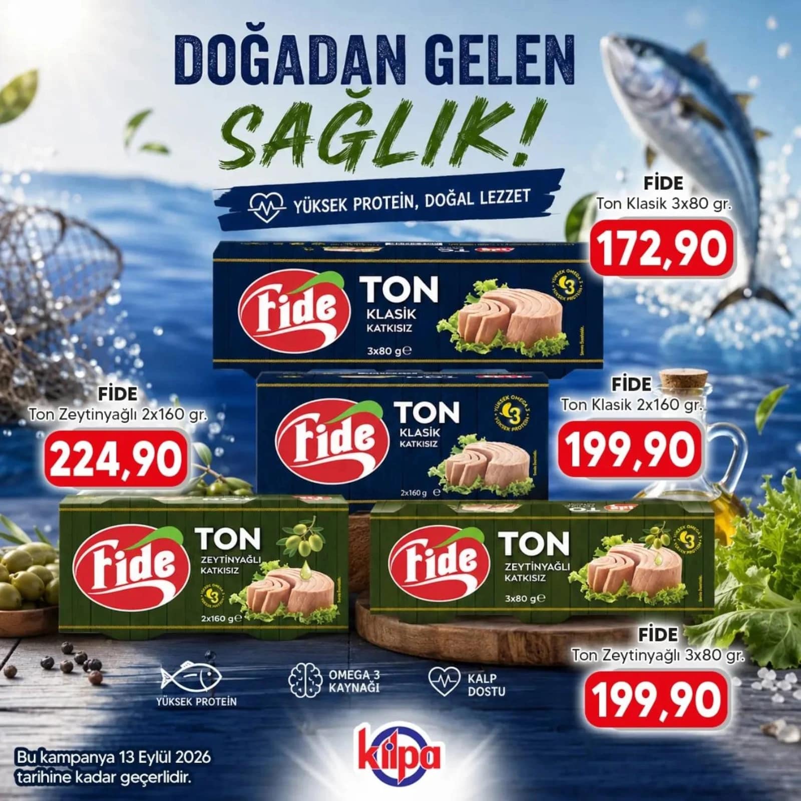 Kilpa Market - İndirim Broşürü 26 Ağustos - 13 Eylül 2026 - Sayfa 1