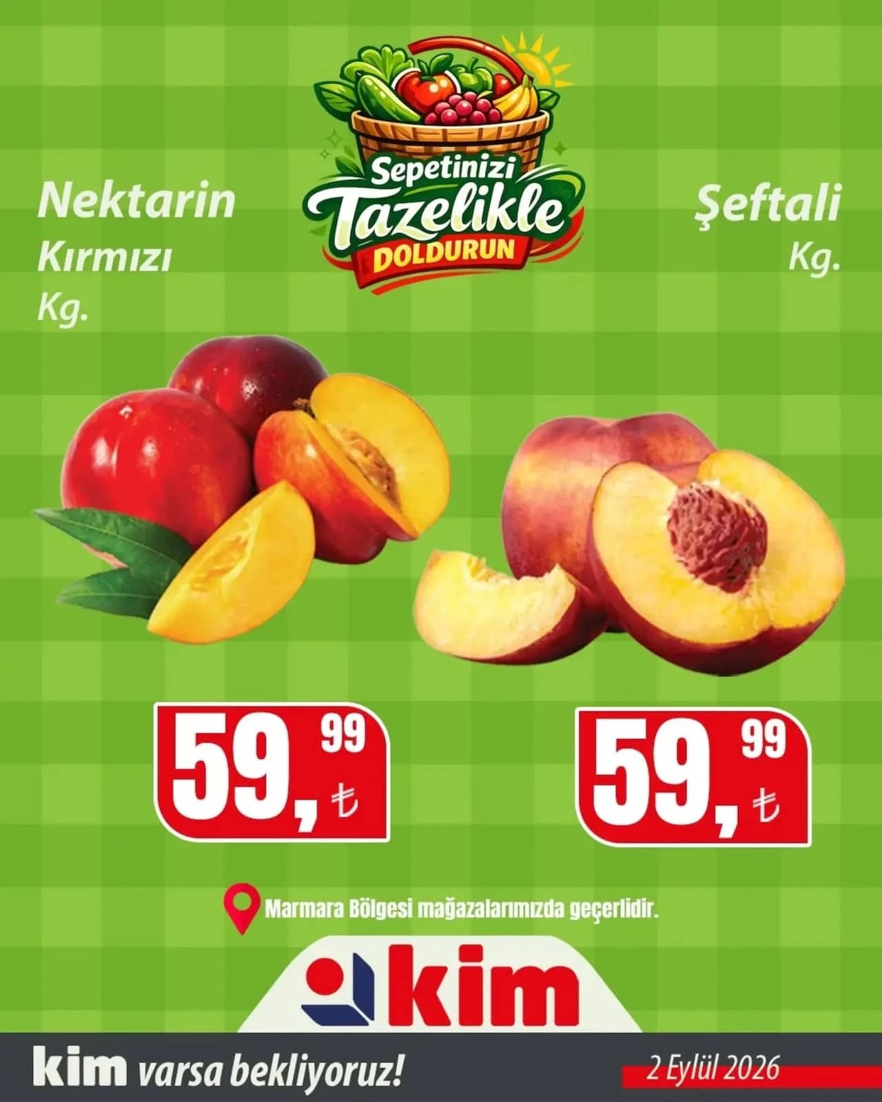Kim Market - Halk Günü İndirimleri - Marmara 02 - 02 Eylül 2026 - Sayfa 1