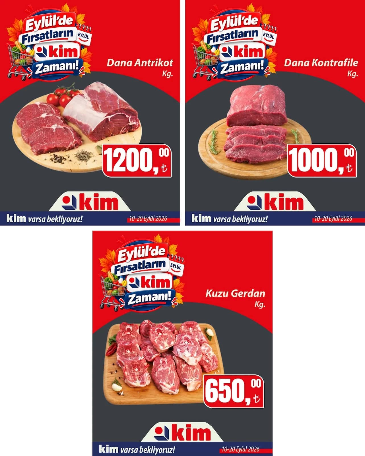 Kim Market - İndirim Broşürü 10 - 20 Eylül 2026 - Sayfa 1