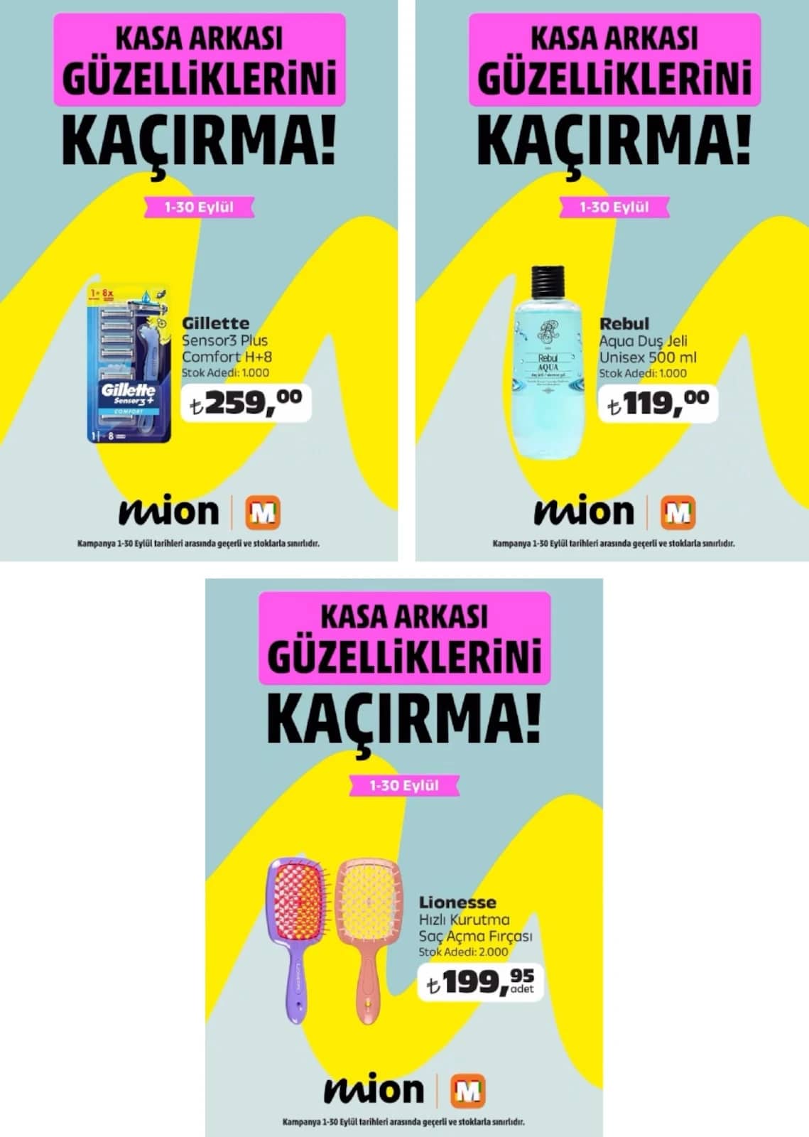 Mion - Instagram Post'u 01 - 30 Eylül 2026 - Sayfa 1