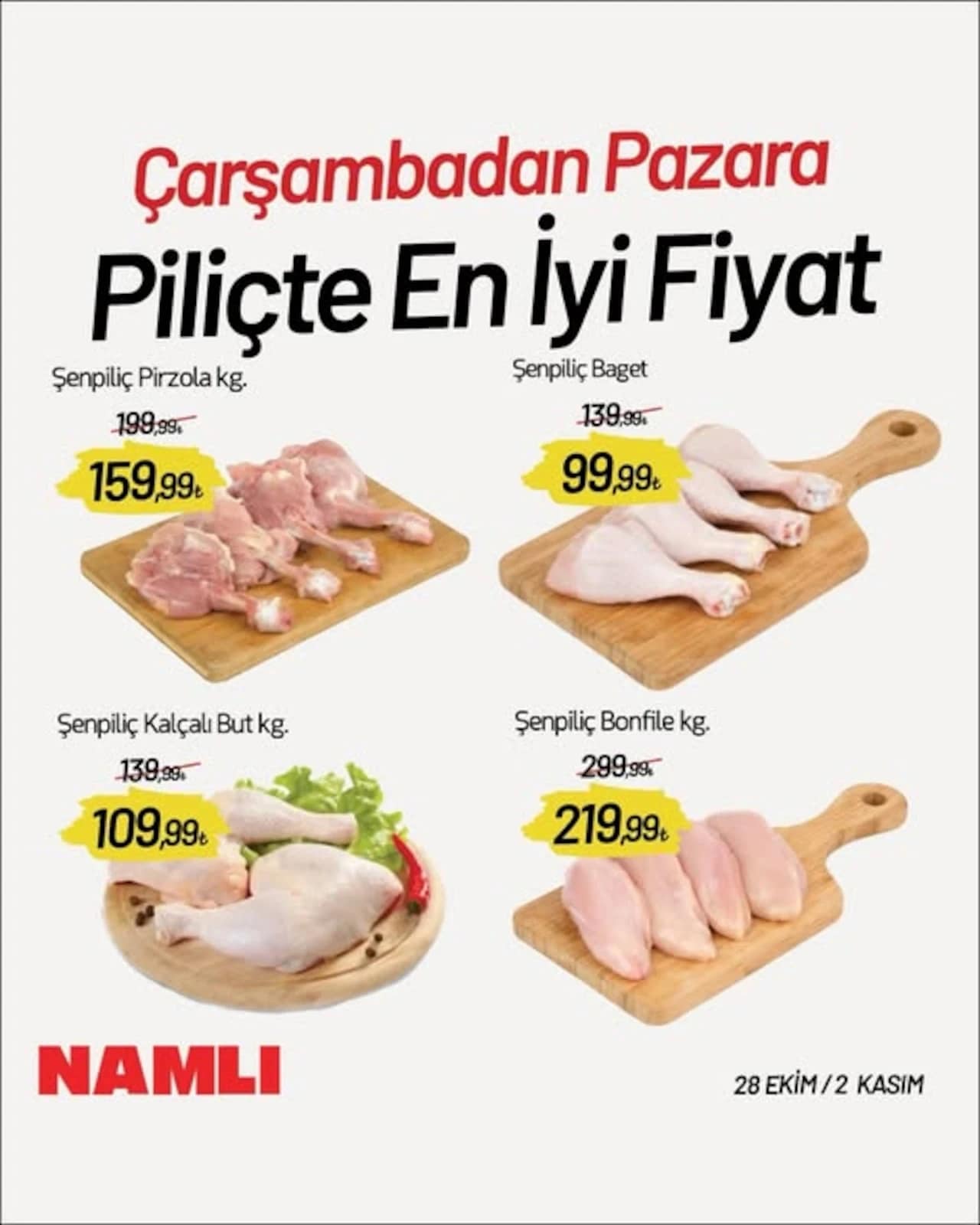 Namlı Hipermarketleri - İndirim Broşürü 28 Ekim - 02 Kasım 2026 - Sayfa 1