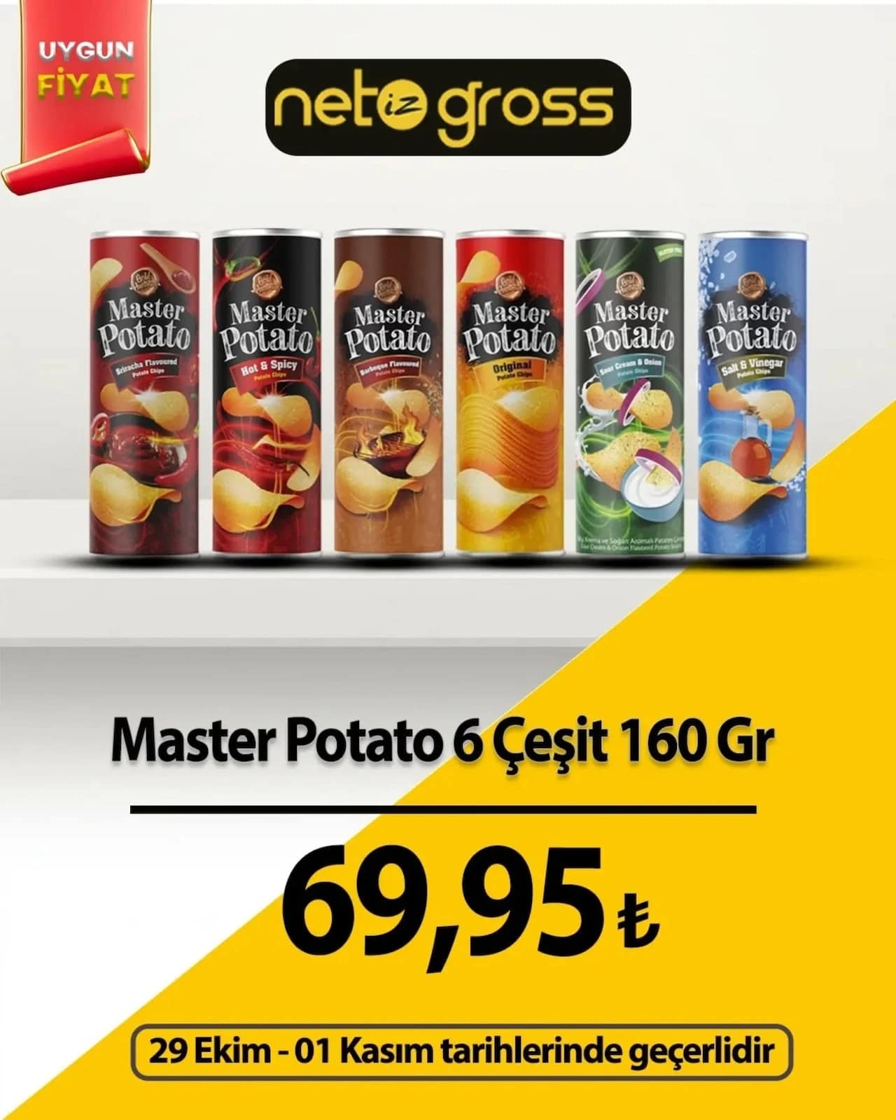 Netiz Gross - İndirim Broşürü 29 Ekim - 01 Kasım 2026 - Sayfa 1
