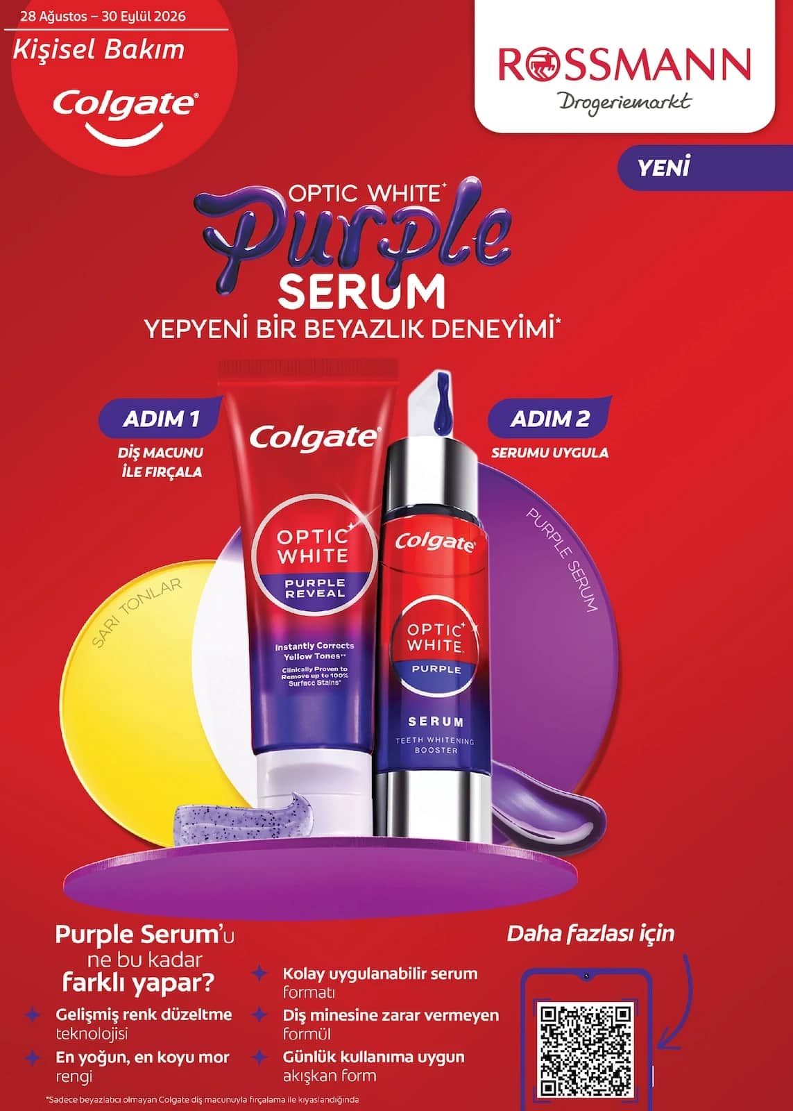Rossmann - Kişisel Bakım Broşürü 28 Ağustos - 30 Eylül 2026