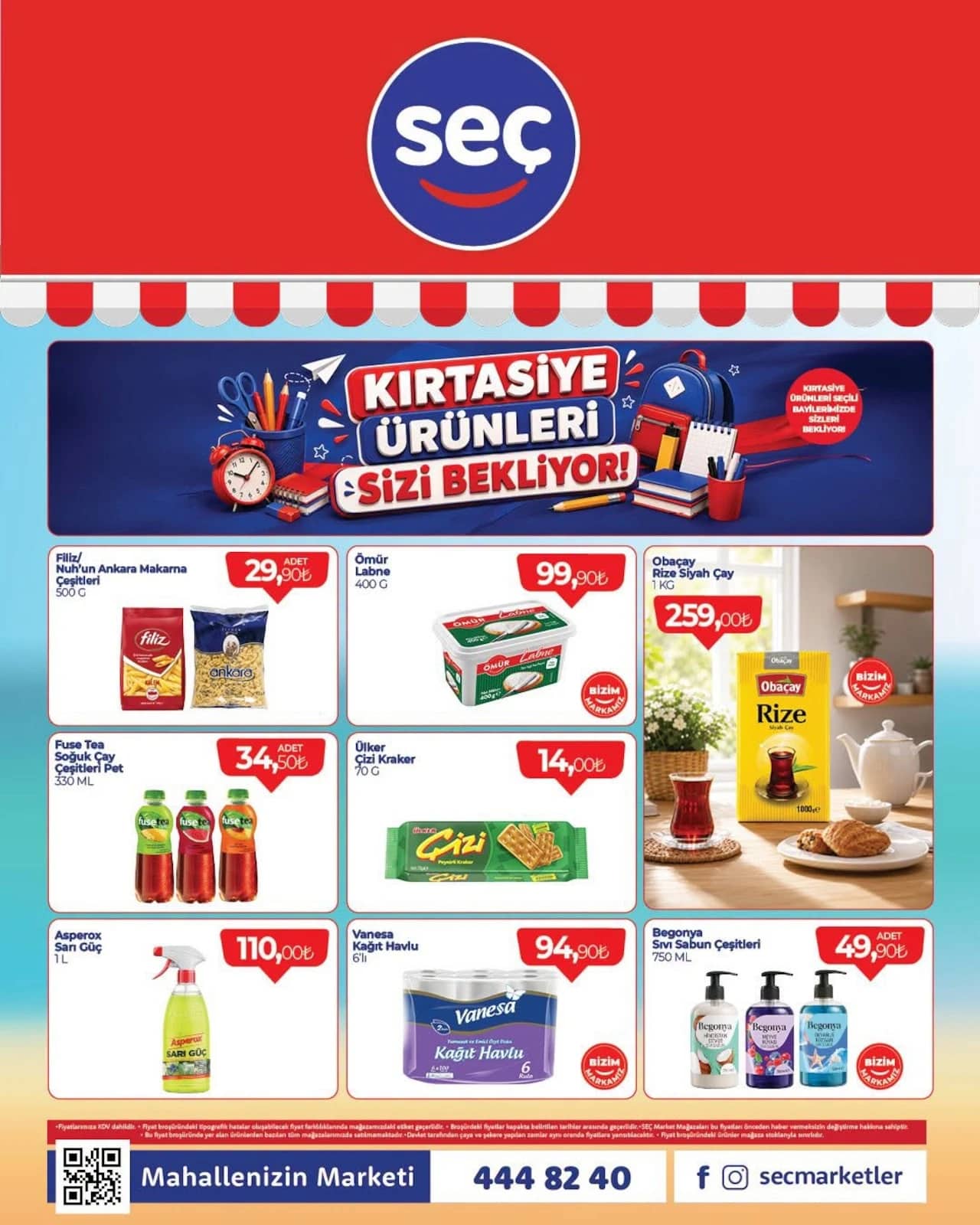 Seç Market - İndirim Broşürü 27 Ağustos - 09 Eylül 2026