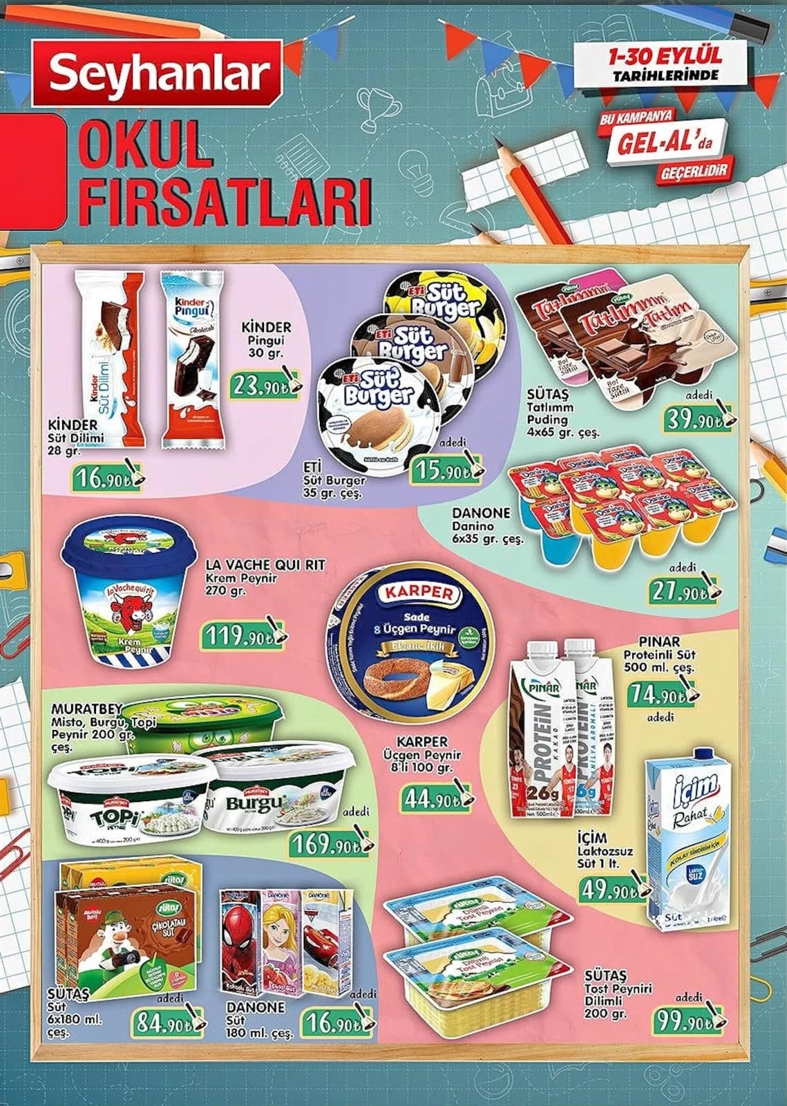 Seyhanlar - İndirim Broşürü 01 - 30 Eylül 2026 - Sayfa 1