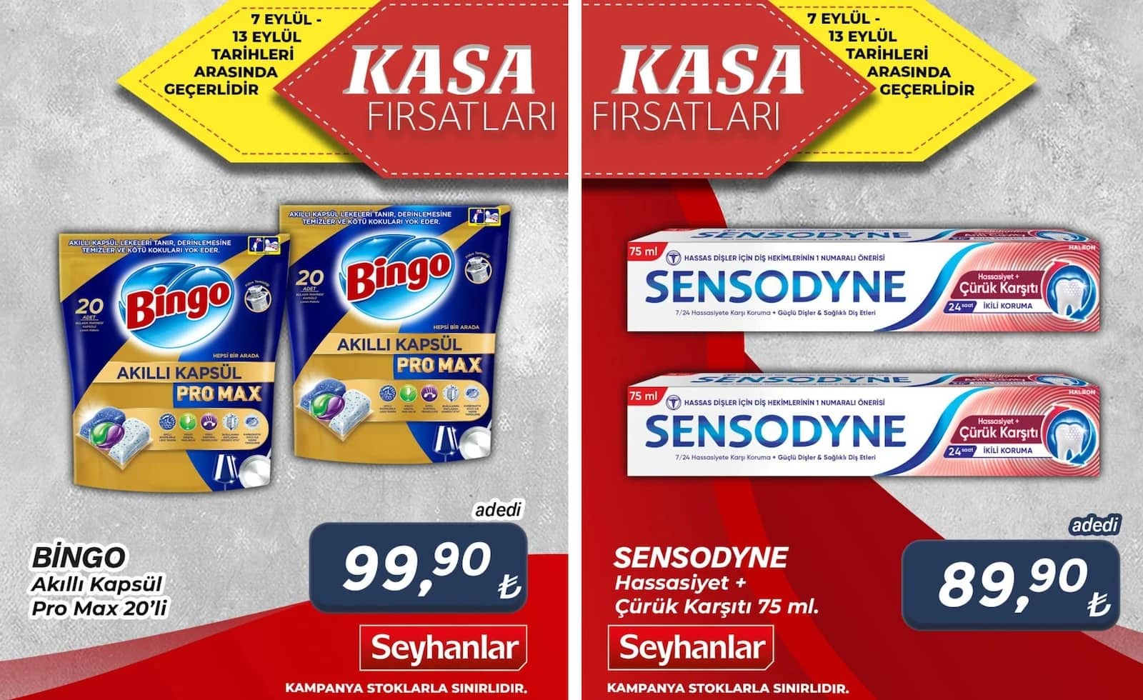 Seyhanlar - İndirim Broşürü 07 - 13 Eylül 2026 - Sayfa 1