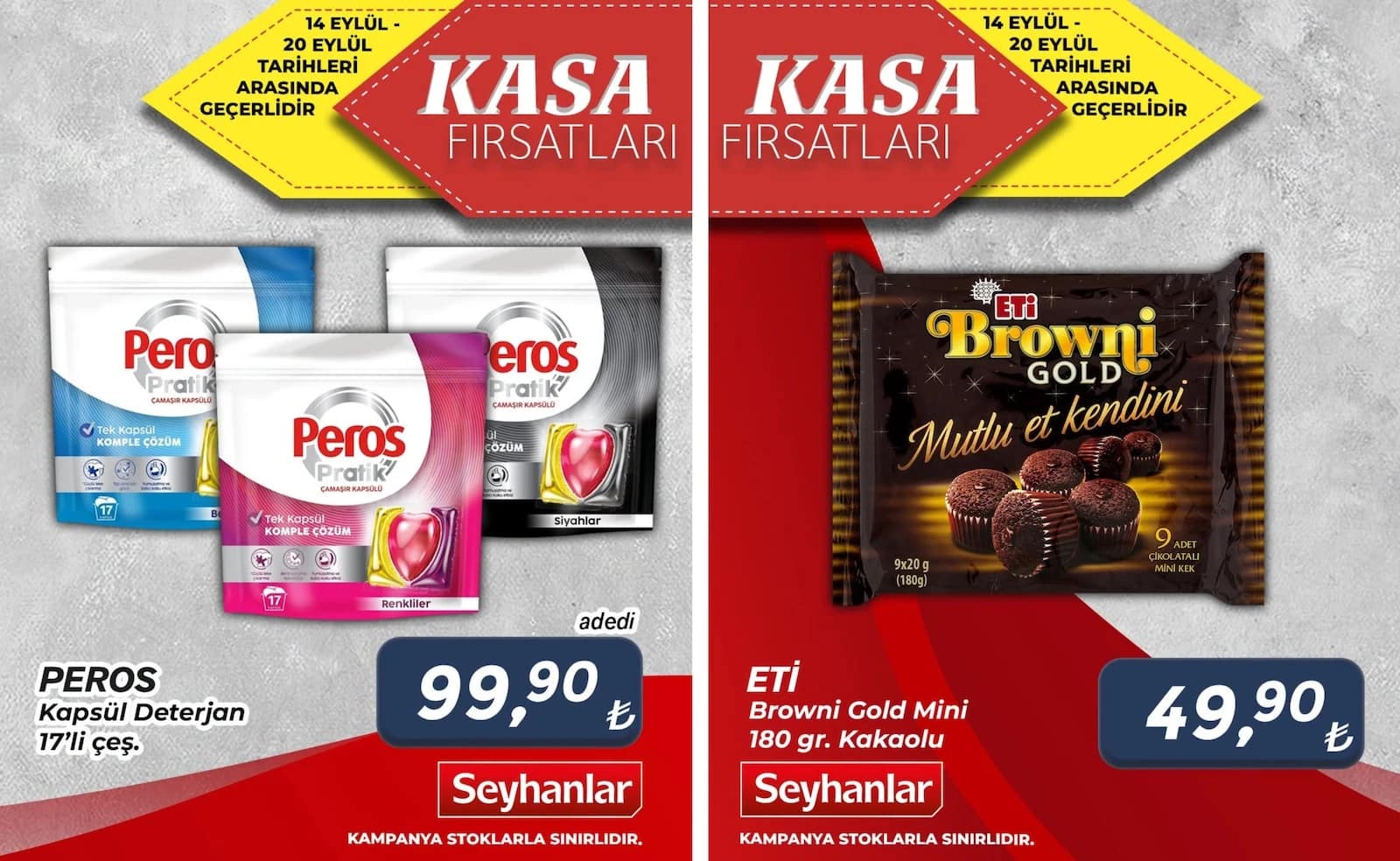Seyhanlar - İndirim Broşürü 14 - 20 Eylül 2026 - Sayfa 1