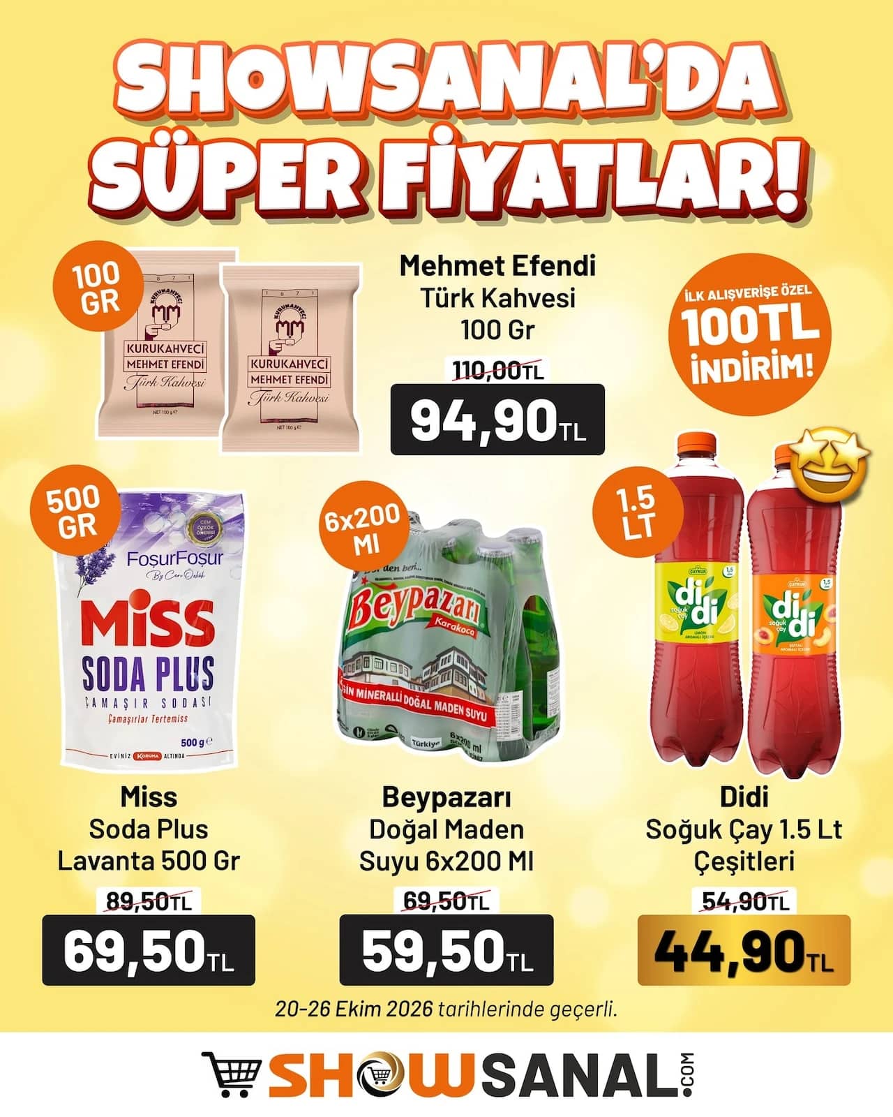 Show Market - İnternete Özel 20 - 26 Ekim 2026