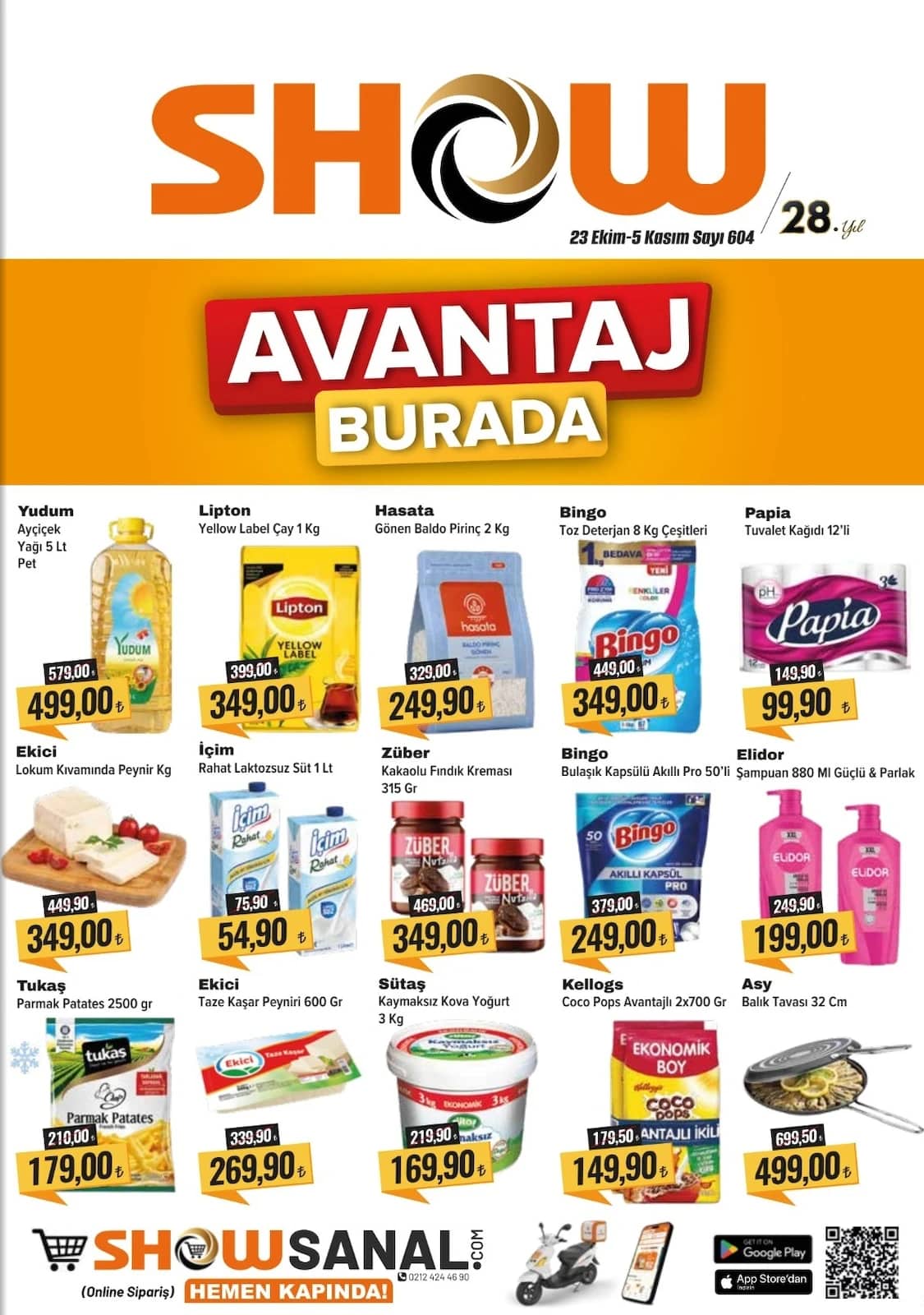 Show Market - İndirim Broşürü 23 Ekim - 05 Kasım 2026 - Sayfa 1