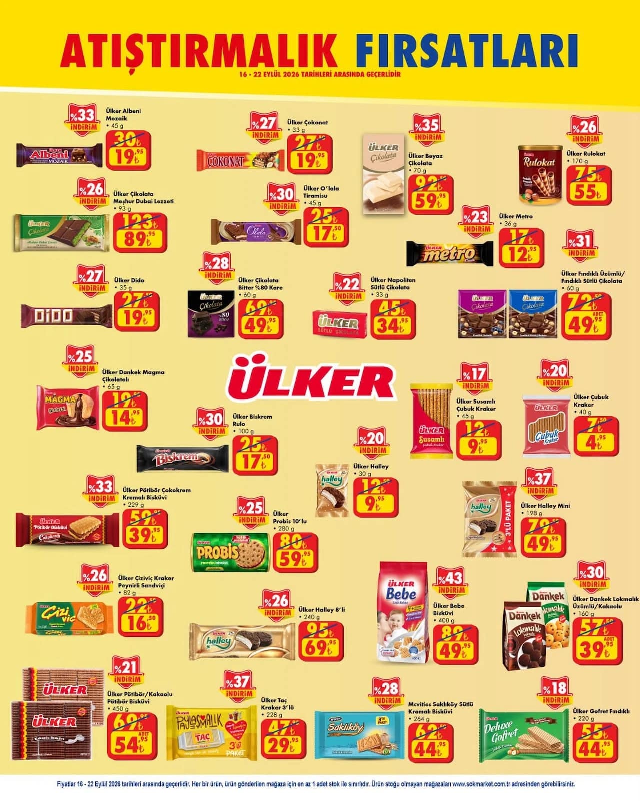 Şok - İndirim Broşürü 16 - 22 Eylül 2026 - Sayfa 1