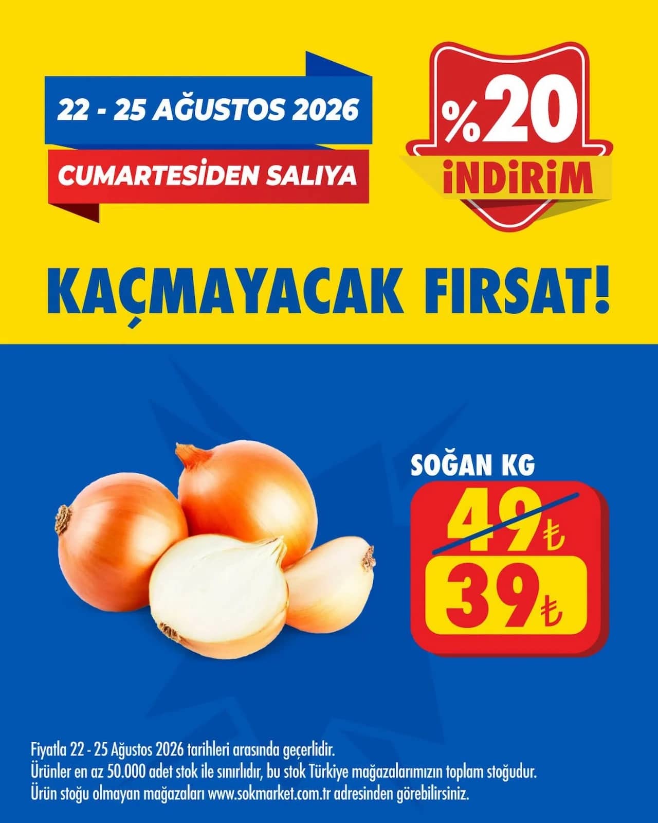 Şok - Facebook Paylaşımı 22 - 25 Ağustos 2026