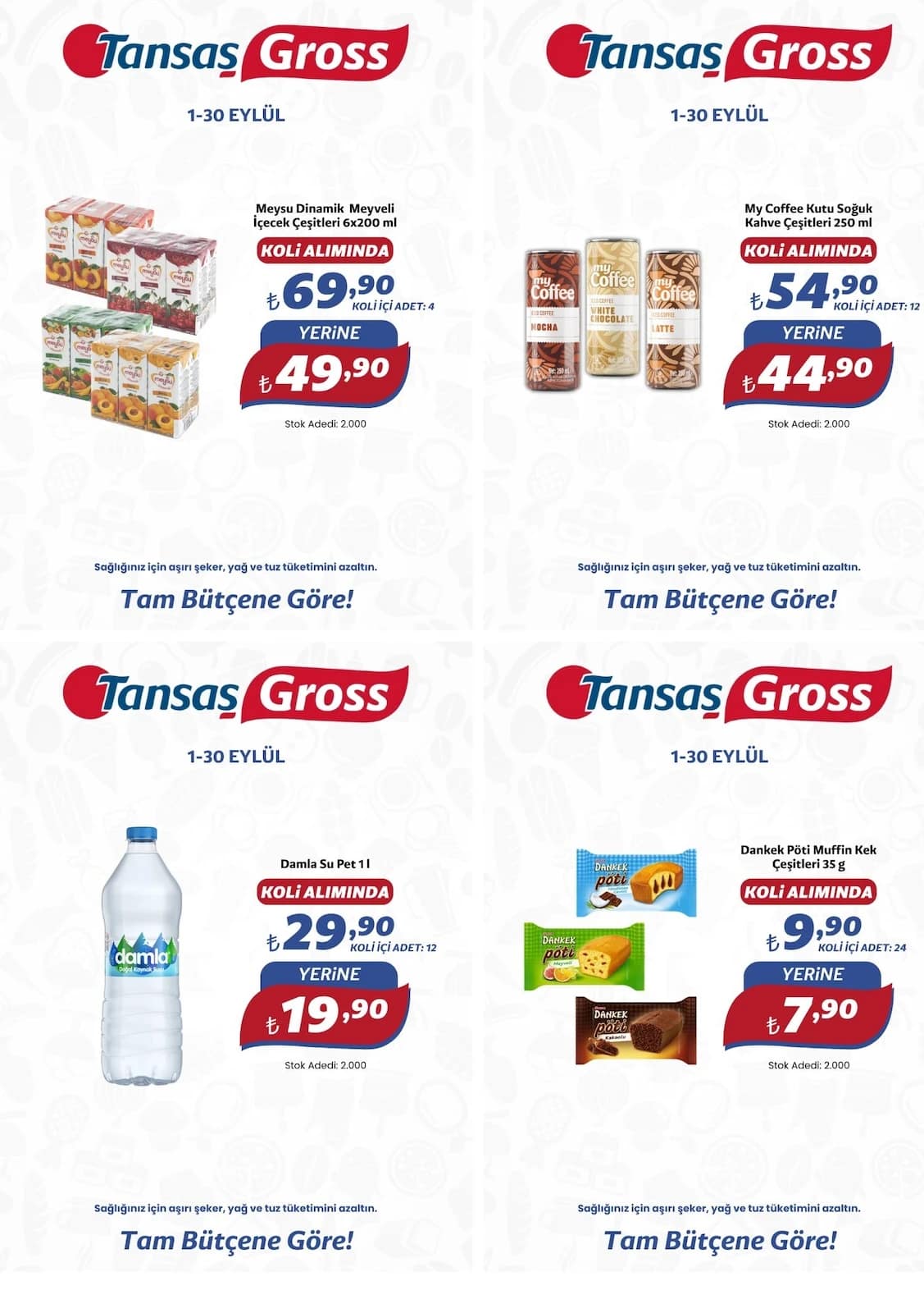 Tansaş Gross - İndirim Broşürü 01 - 30 Eylül 2026 - Sayfa 1