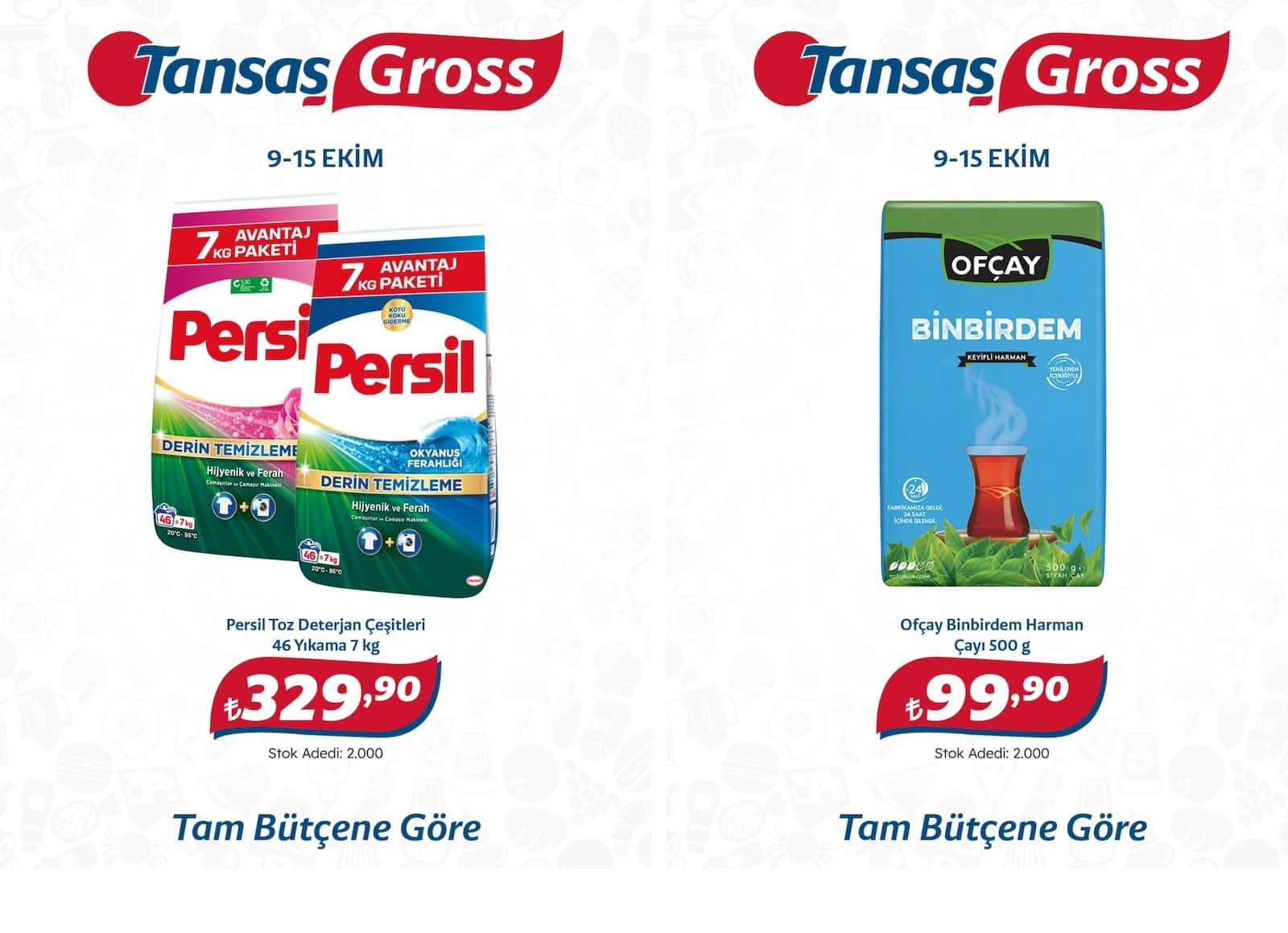 Tansaş Gross - İndirim Broşürü 09 - 15 Ekim 2026 - Sayfa 1
