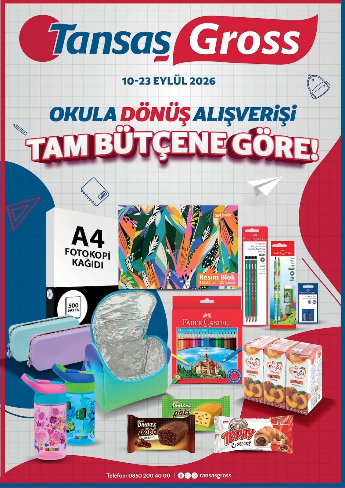 Tansaş Gross - Okul Alışverişi 10 - 23 Eylül 2026 - Sayfa 1
