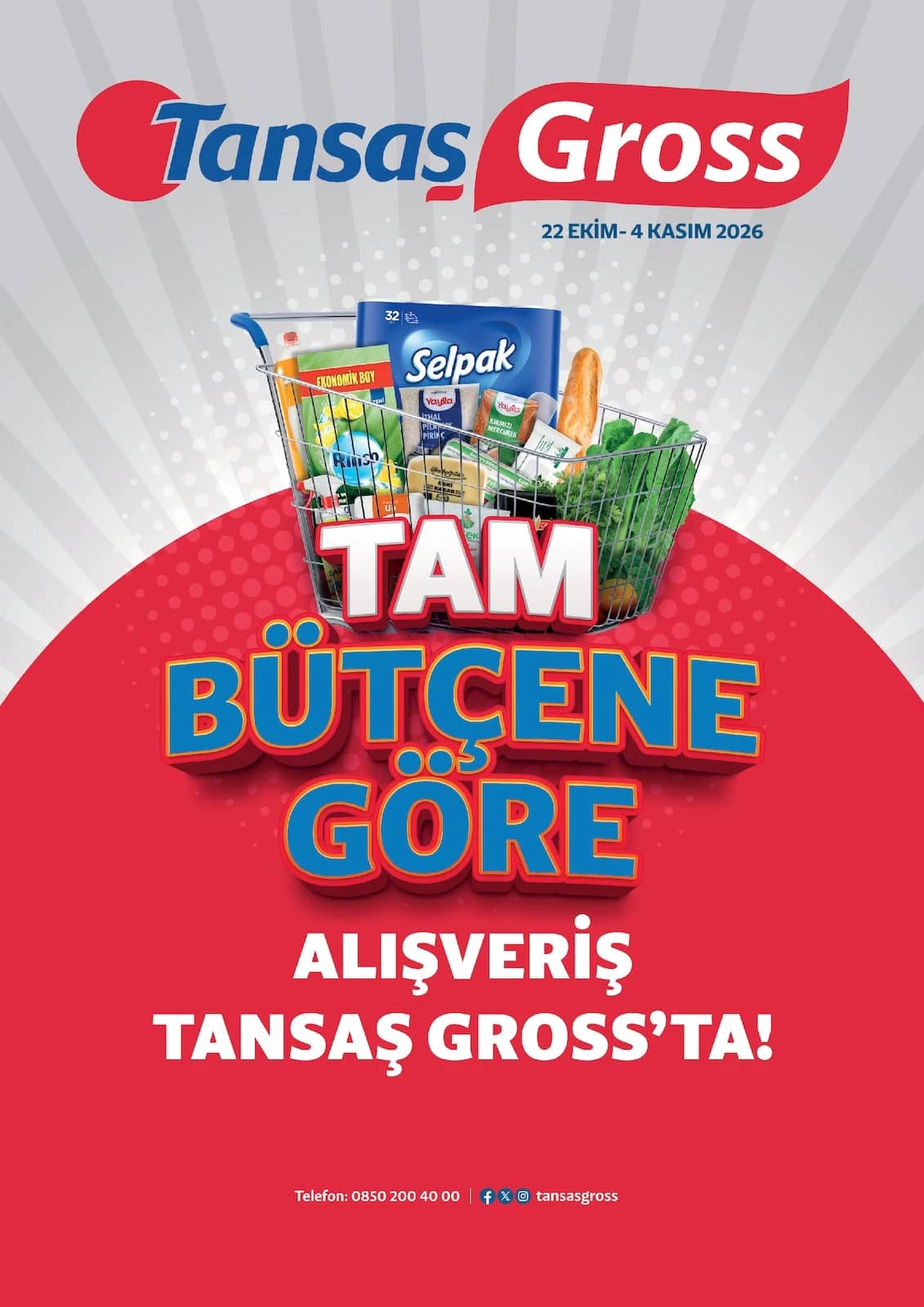Tansaş Gross - İndirim Broşürü 22 Ekim - 04 Kasım 2026 - Sayfa 1