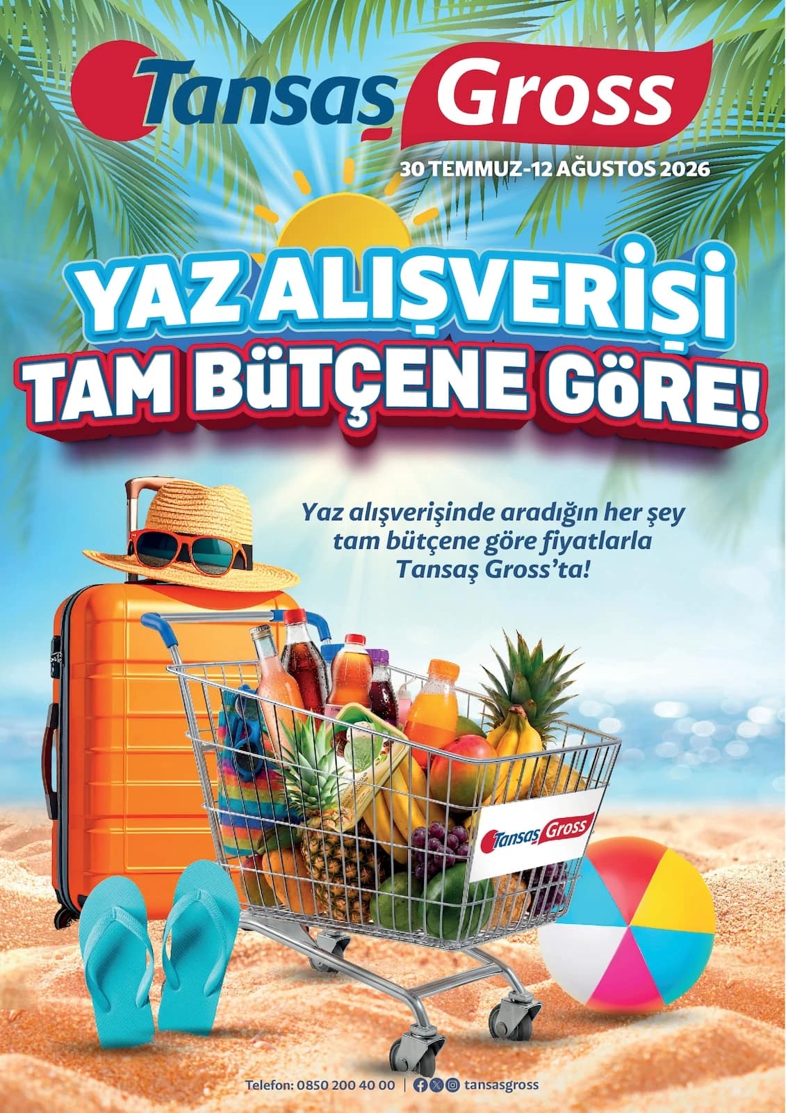 Tansaş Gross - İndirim Broşürü 30 Temmuz - 12 Ağustos 2026 - Sayfa 1
