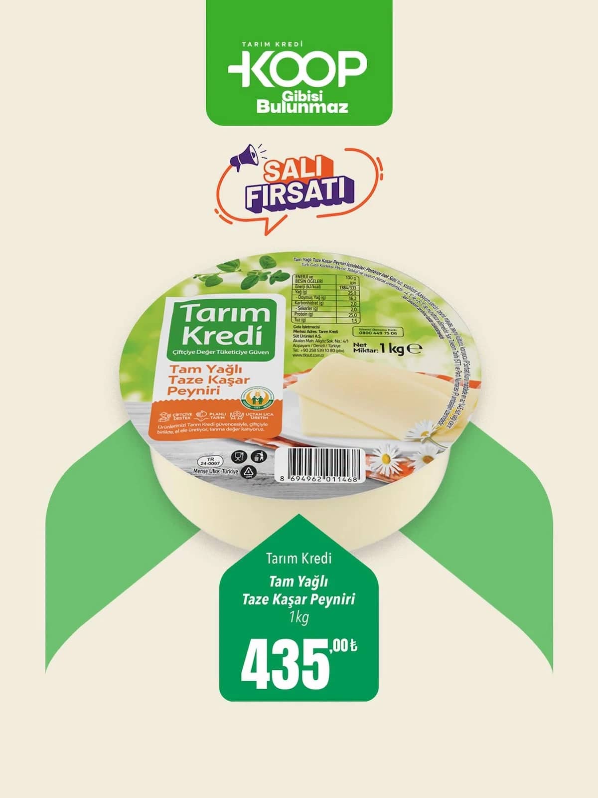 Tarım Kredi Kooperatif - Fırsat İndirim 22 - 22 Eylül 2026 - Sayfa 1