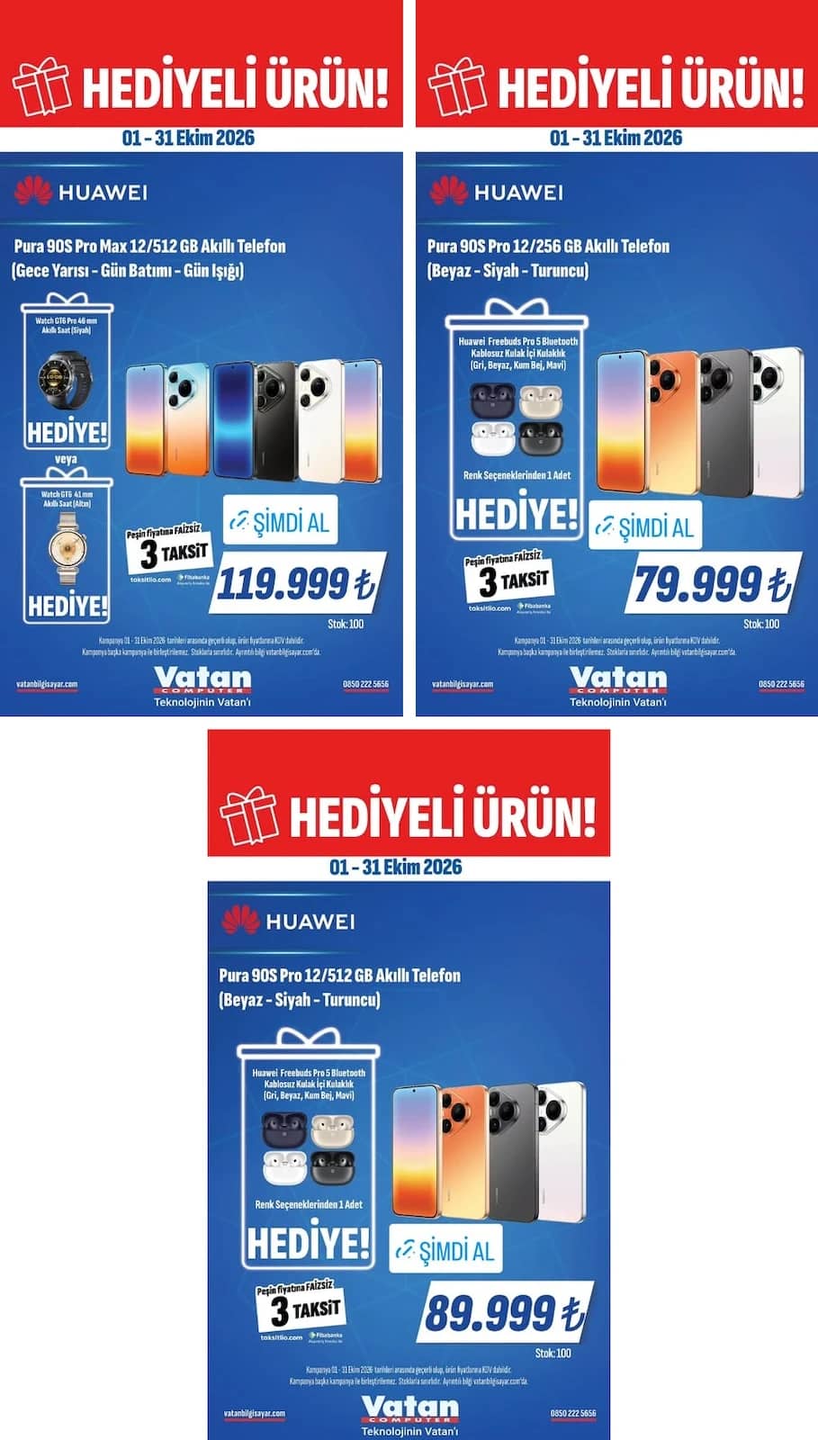 Vatan Bilgisayar - Instagram Post'u 01 - 31 Ekim 2026 - Sayfa 1