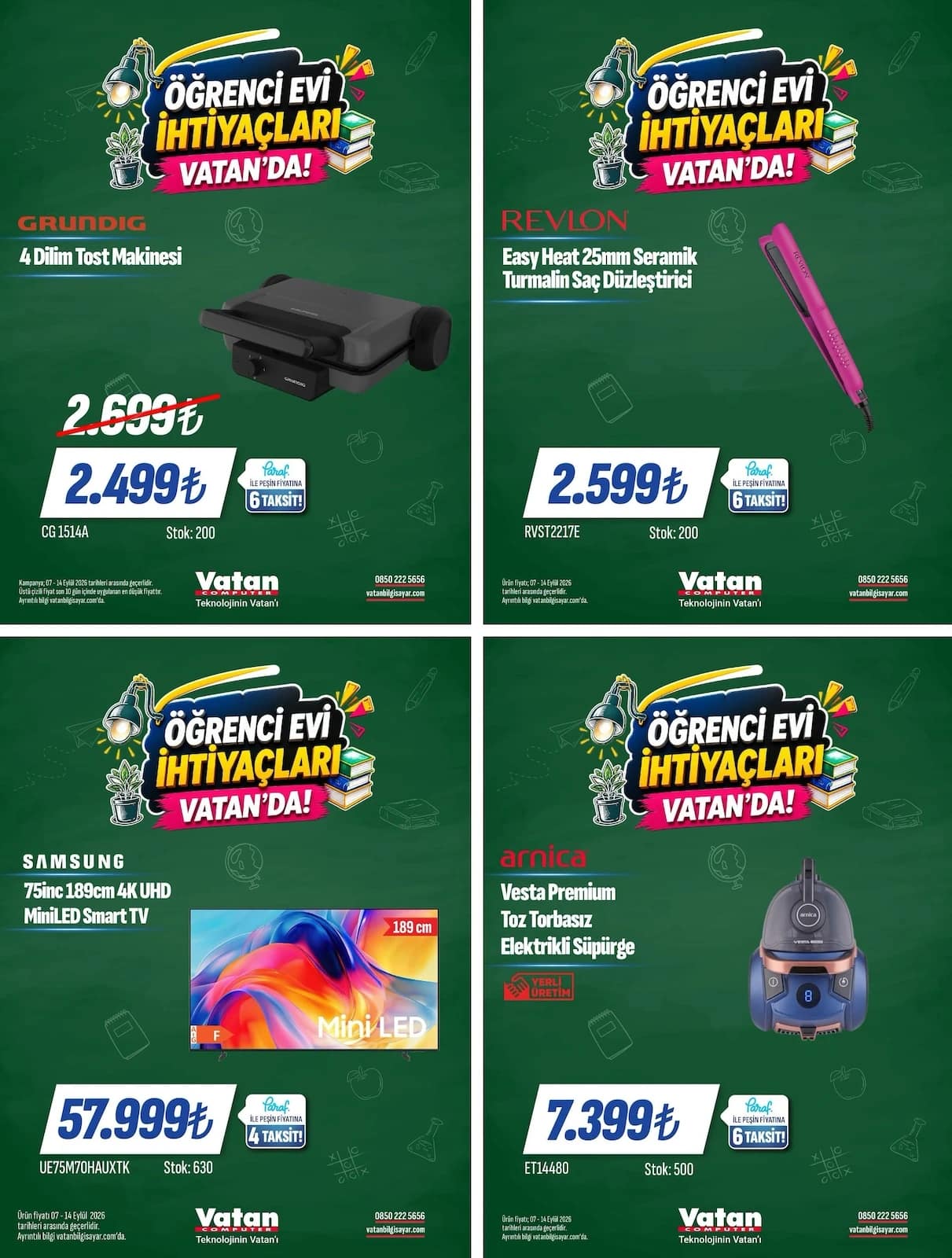 Vatan Bilgisayar - Instagram Post'u 07 - 14 Eylül 2026 - Sayfa 1