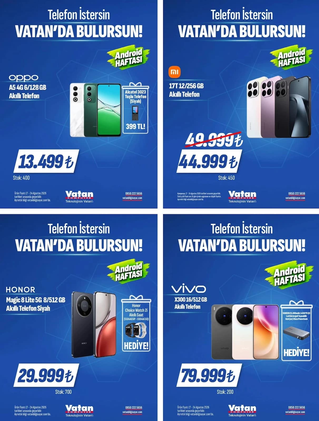 Vatan Bilgisayar - Instagram Post'u 17 - 24 Ağustos 2026 - Sayfa 1