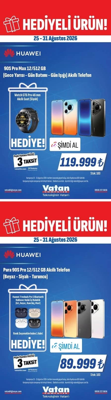 Vatan Bilgisayar - Instagram Post'u 25 - 31 Ağustos 2026