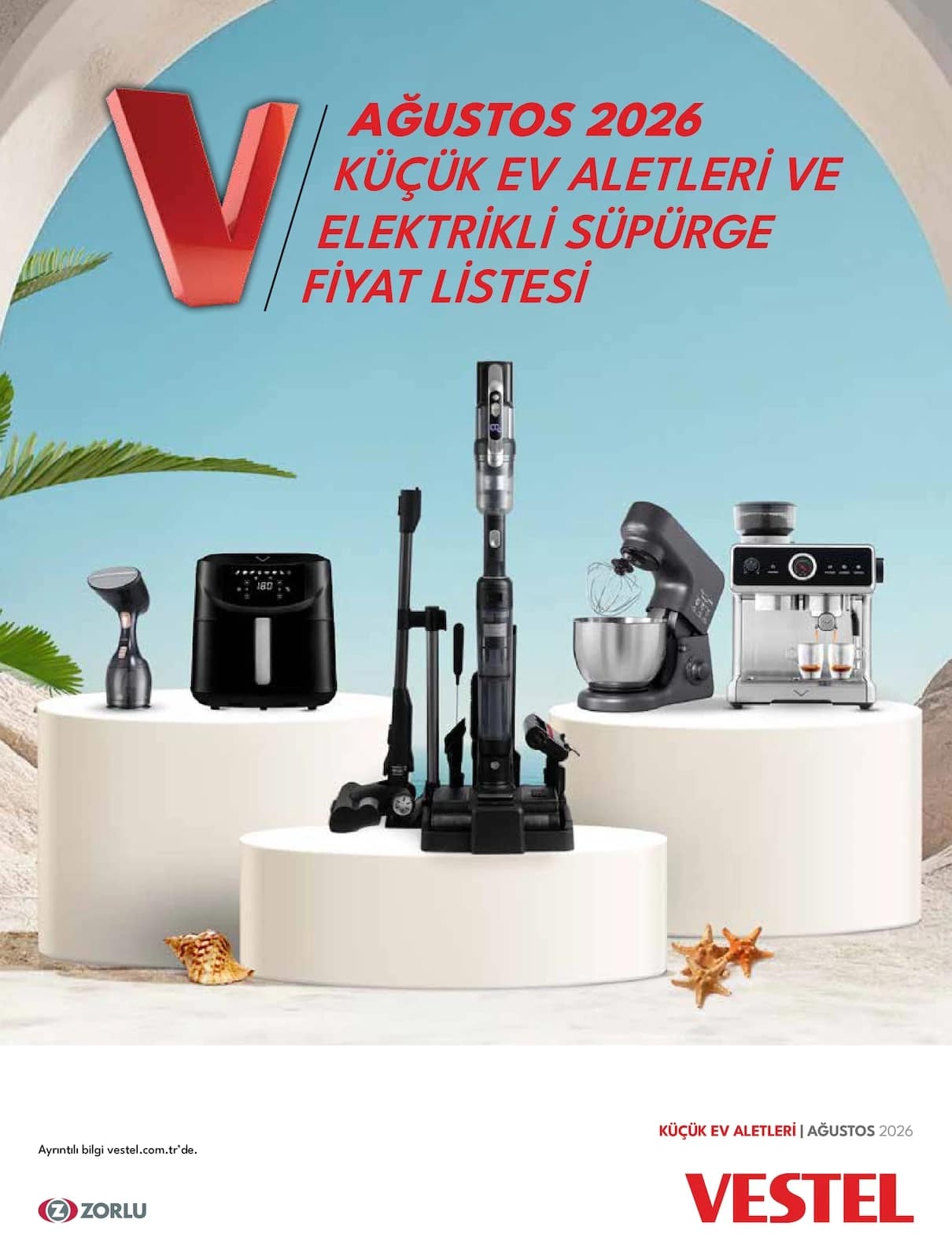 Vestel - Küçük Ev Aletleri Broşürü 04 Ağustos - 01 Eylül 2026 - Sayfa 1