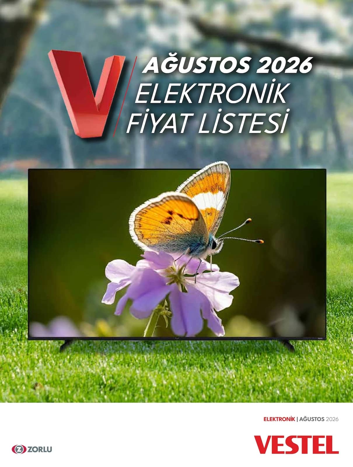 Vestel - TV - Ses Broşürü 04 Ağustos - 01 Eylül 2026 - Sayfa 1