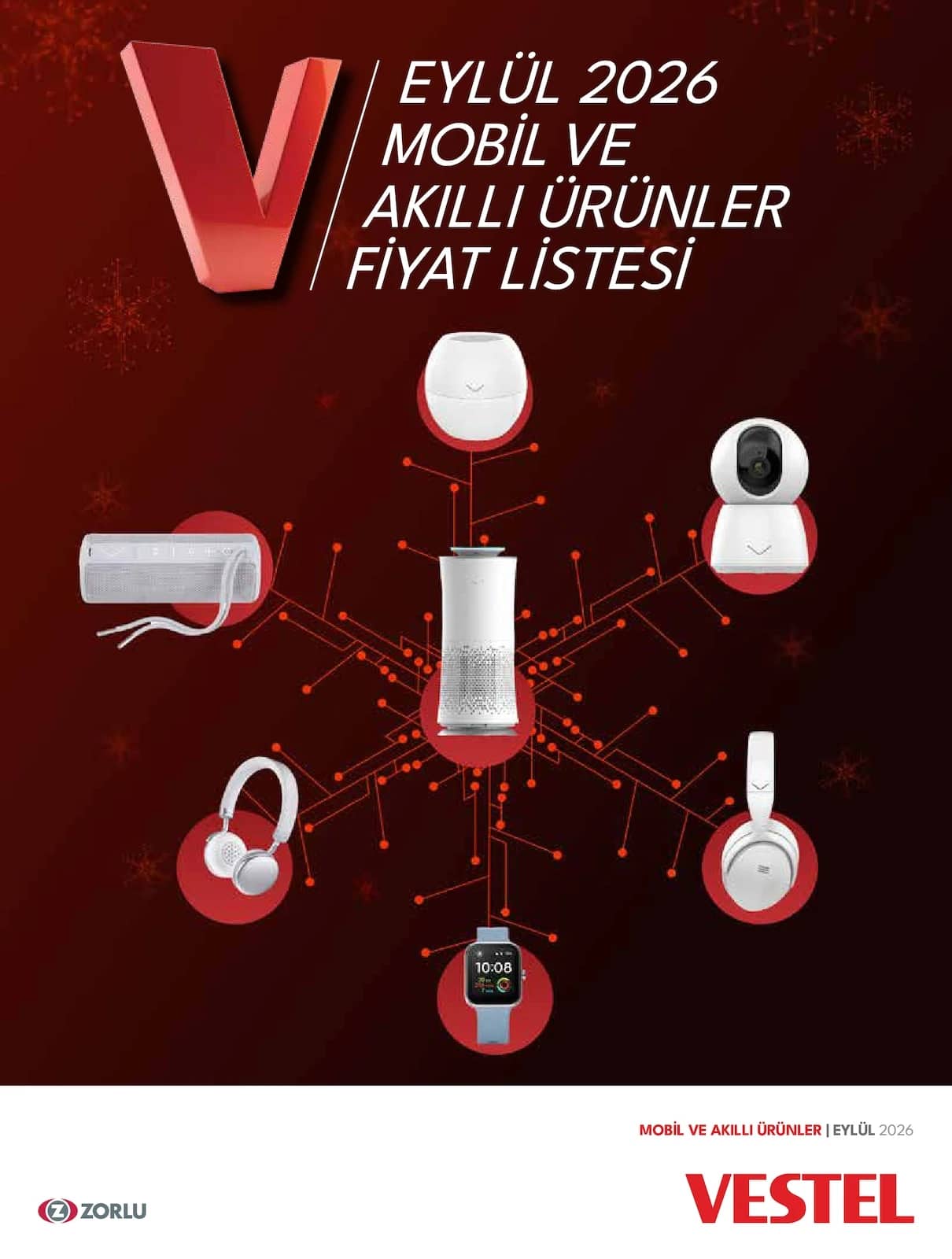 Vestel - Telefon ve Aksesuarları Broşürü 04 Ağustos - 01 Ekim 2026