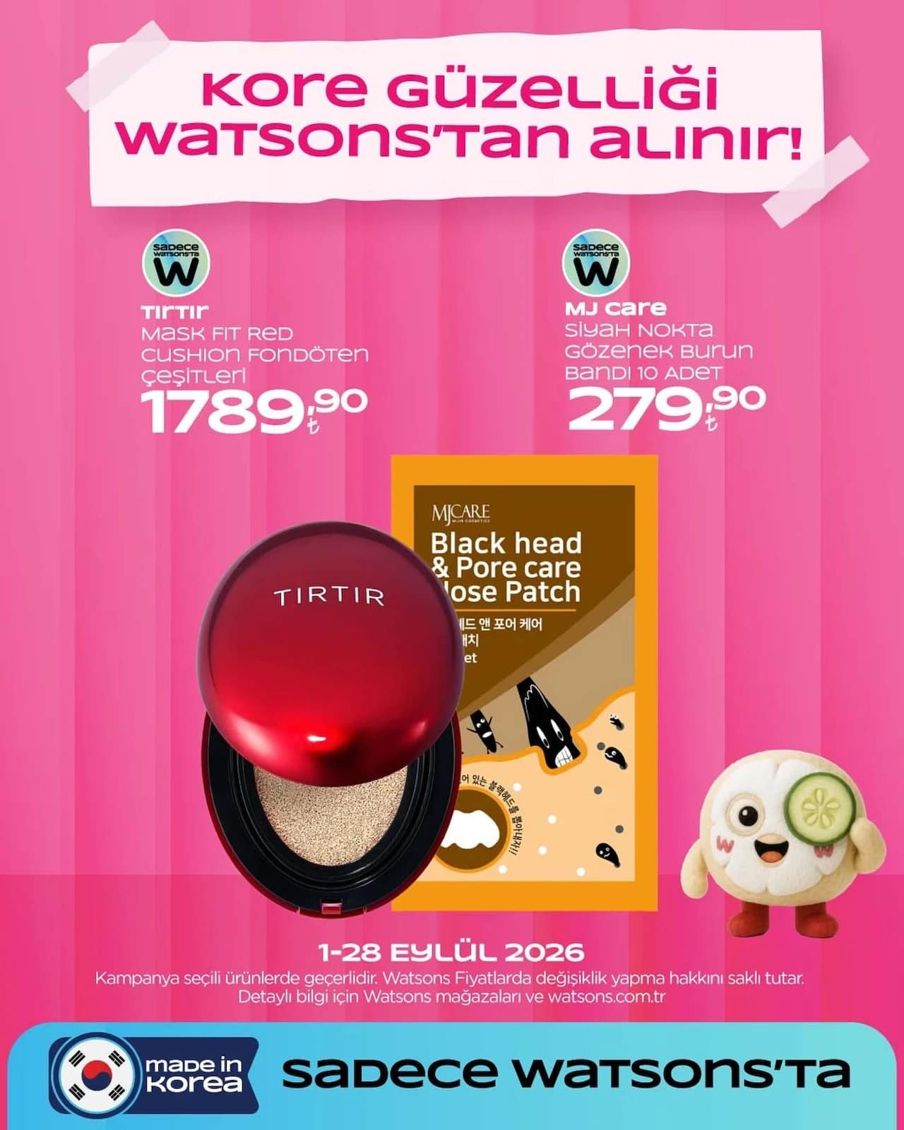 Watsons - Instagram Post'u 01 - 28 Eylül 2026