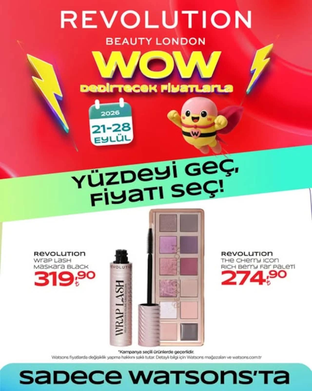 Watsons - Instagram Post'u 21 - 28 Eylül 2026 - Sayfa 1