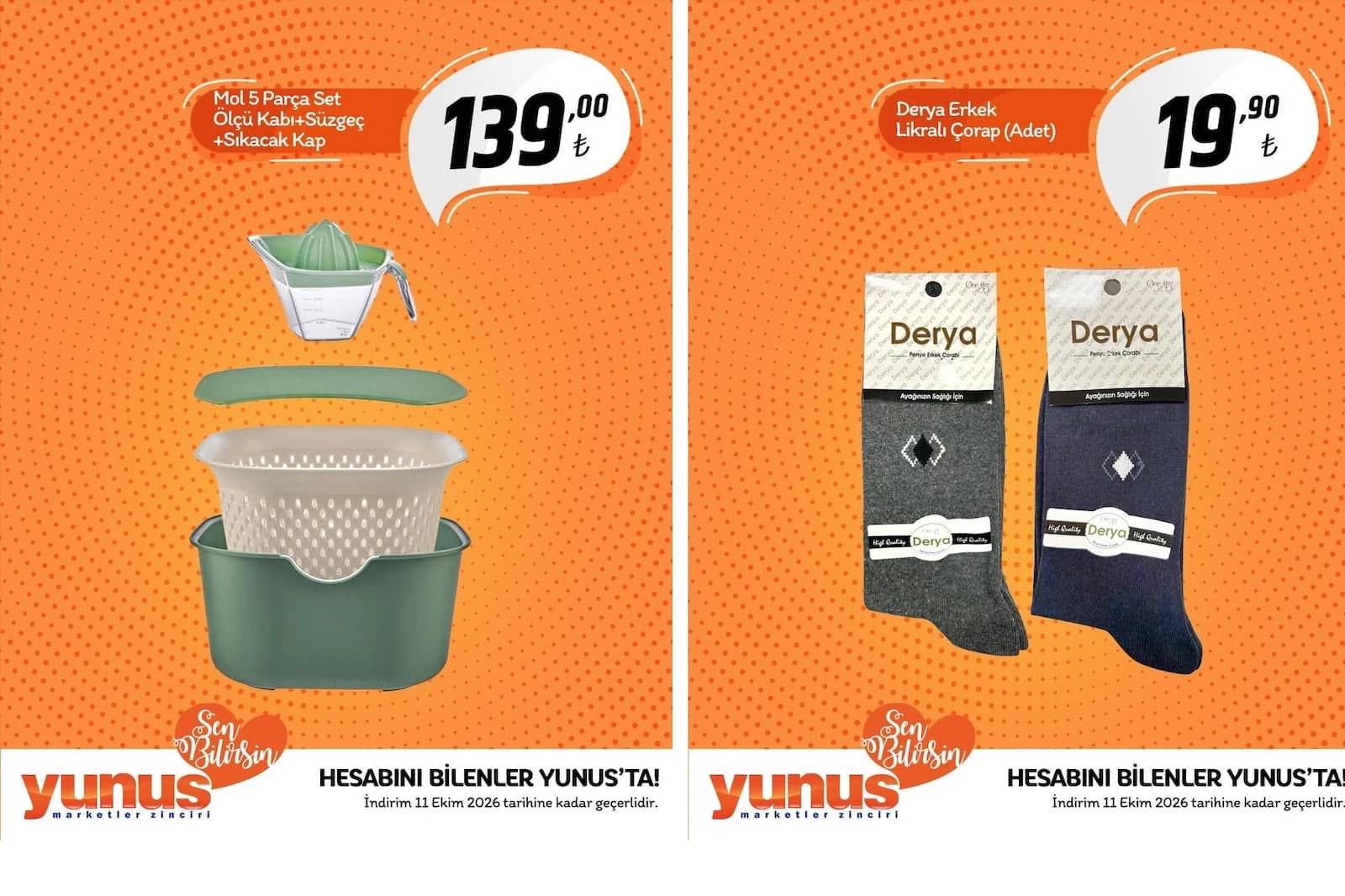 Yunus Market - Instagram Post'u 02 - 08 Ekim 2026 - Sayfa 1