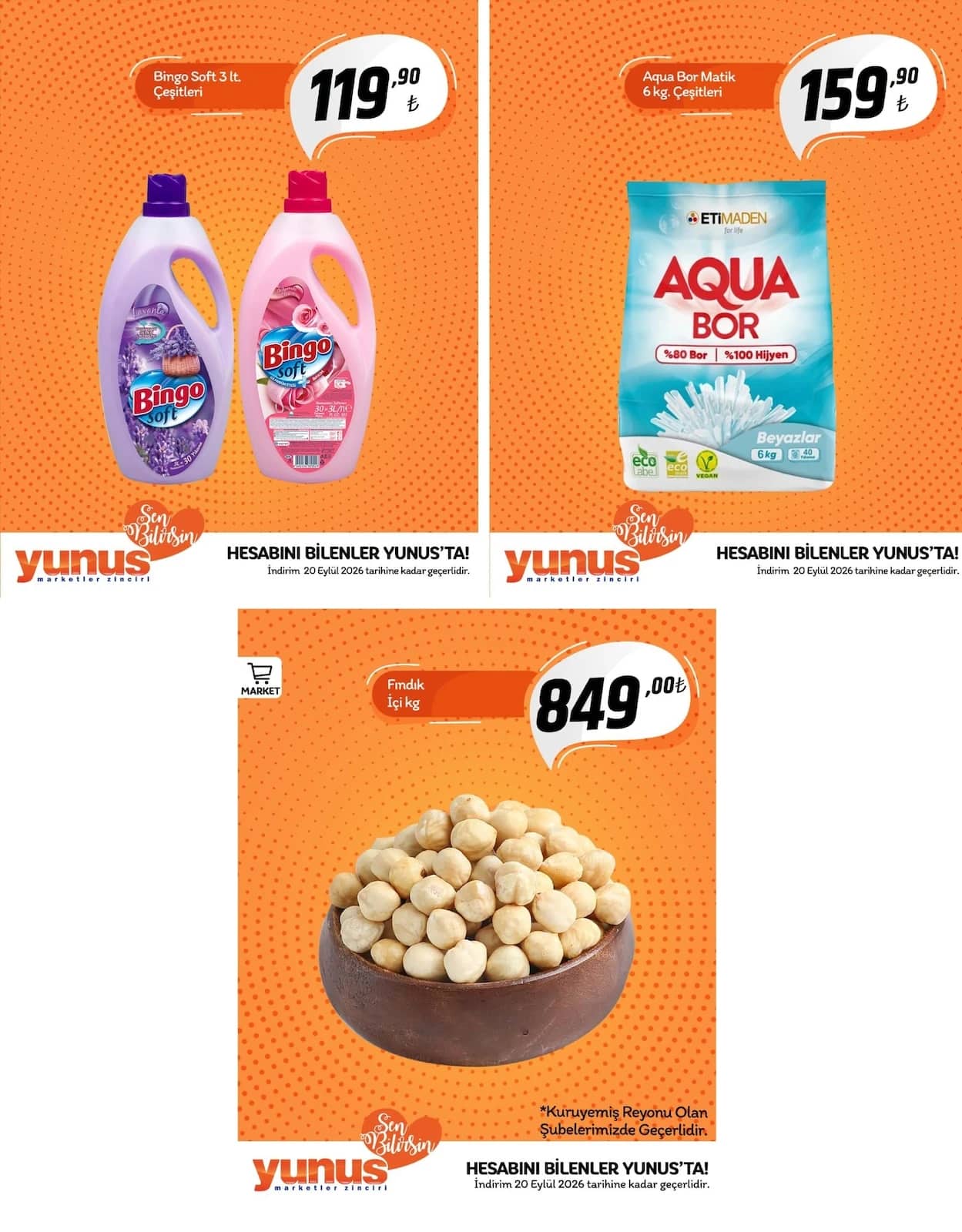 Yunus Market - Instagram Post'u 04 - 20 Eylül 2026 - Sayfa 1