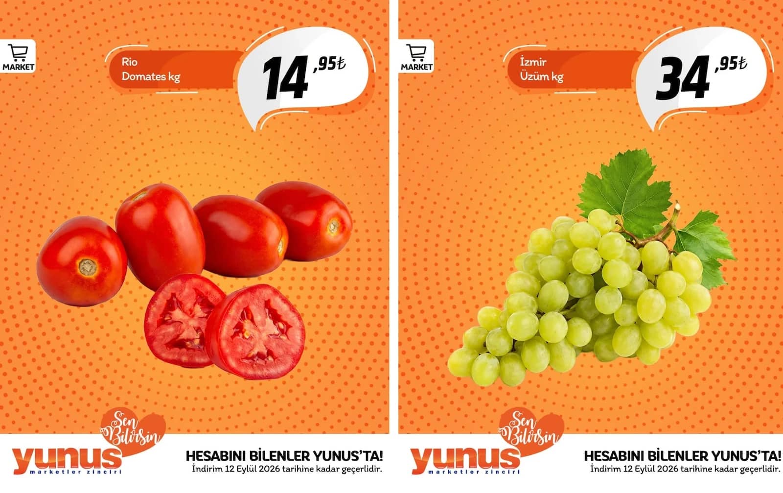 Yunus Market - Fırsat İndirim 06 - 12 Eylül 2026 - Sayfa 1