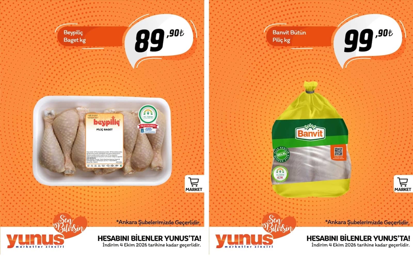 Yunus Market - Instagram Post'u 30 Eylül - 04 Ekim 2026 - Sayfa 1