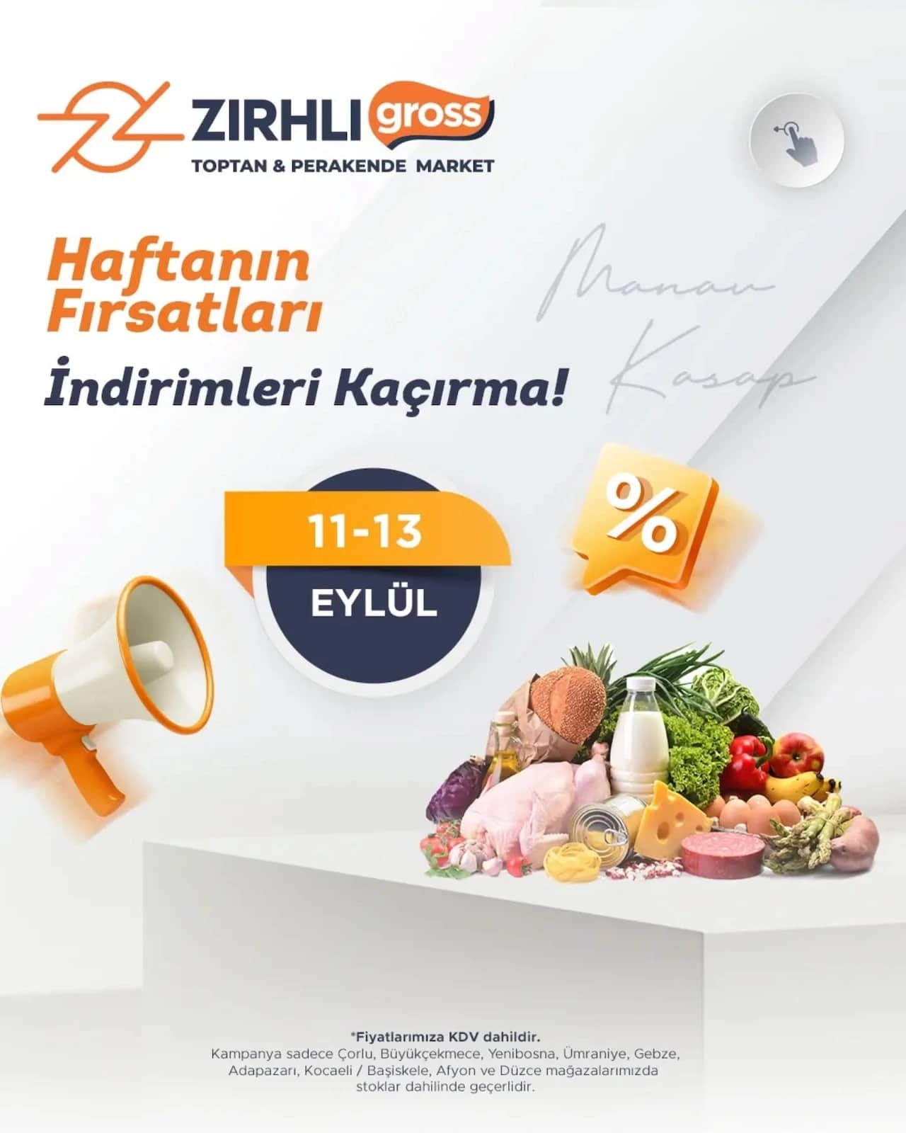 Zırhlı Toptan Market - İndirim Broşürü 11 - 13 Eylül 2026