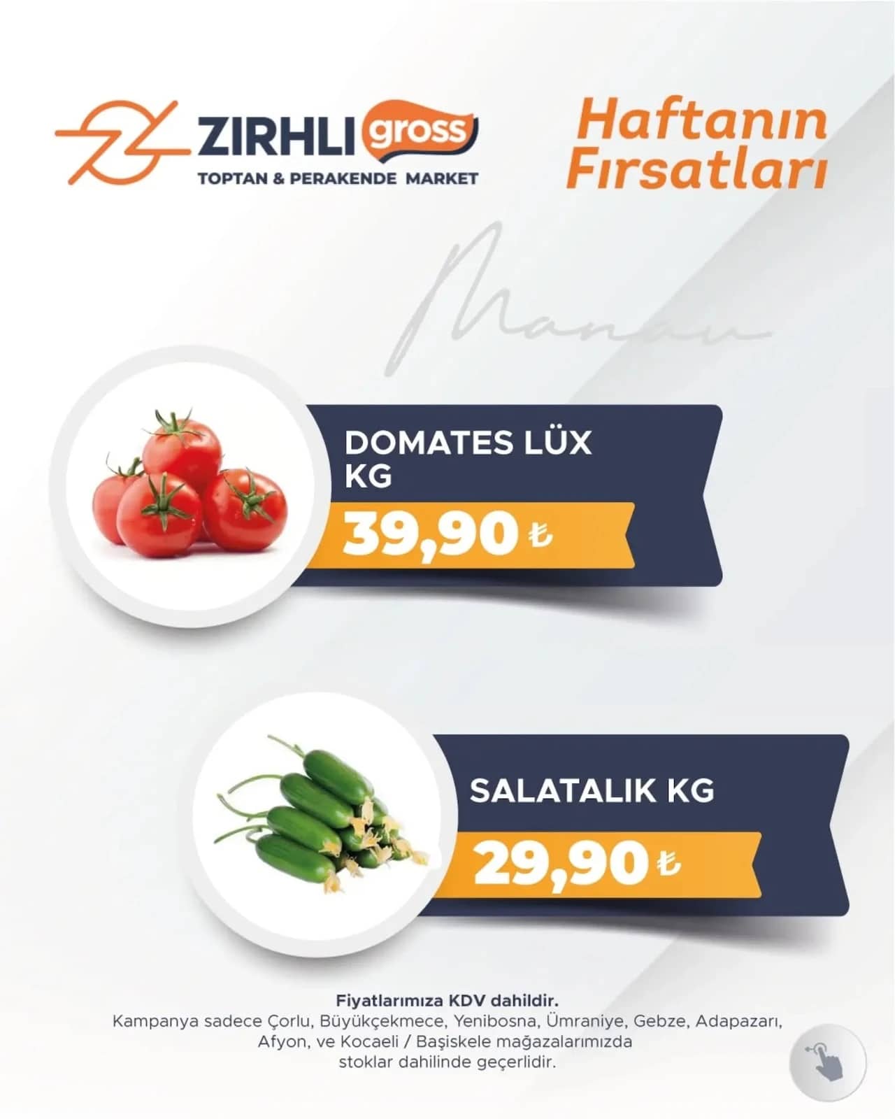 Zırhlı Toptan Market - İndirim Broşürü 14 - 16 Ağustos 2026 - Sayfa 1
