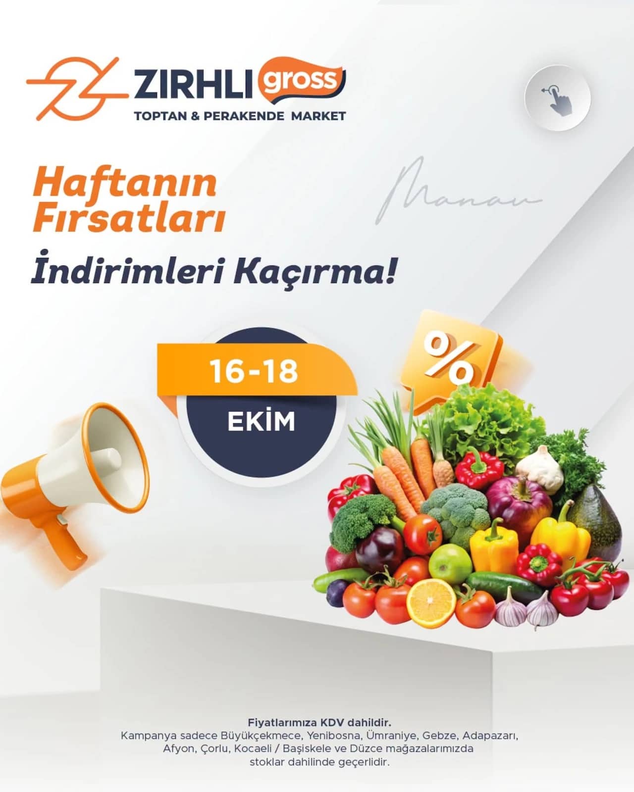 Zırhlı Toptan Market - İndirimli Ürünler 16 - 18 Ekim 2026 - Sayfa 1