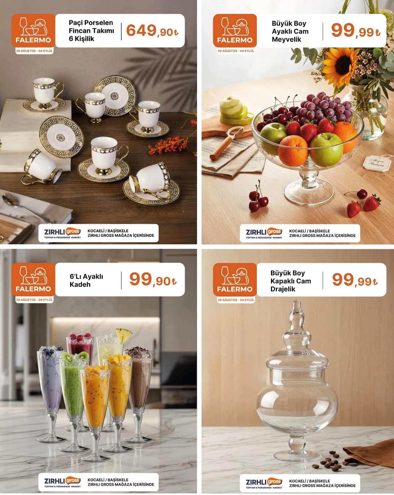 Zırhlı Toptan Market - İndirim Broşürü 29 Ağustos - 04 Eylül 2026 - Sayfa 1