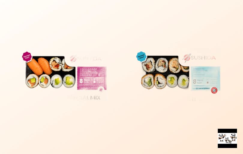 Tabaklı Sushi Ve Kimbaplarda Aynı Üründen 3 Al 2 Öde