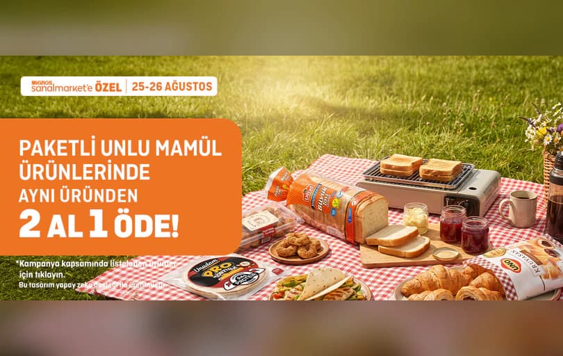 Unlu Mamül Ürünlerinde Aynı Üründen 2 Al 1 Öde