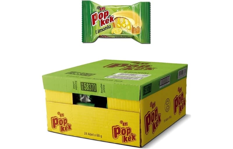 24 Adet Eti Popkek Limonlu Kek 226 TL !