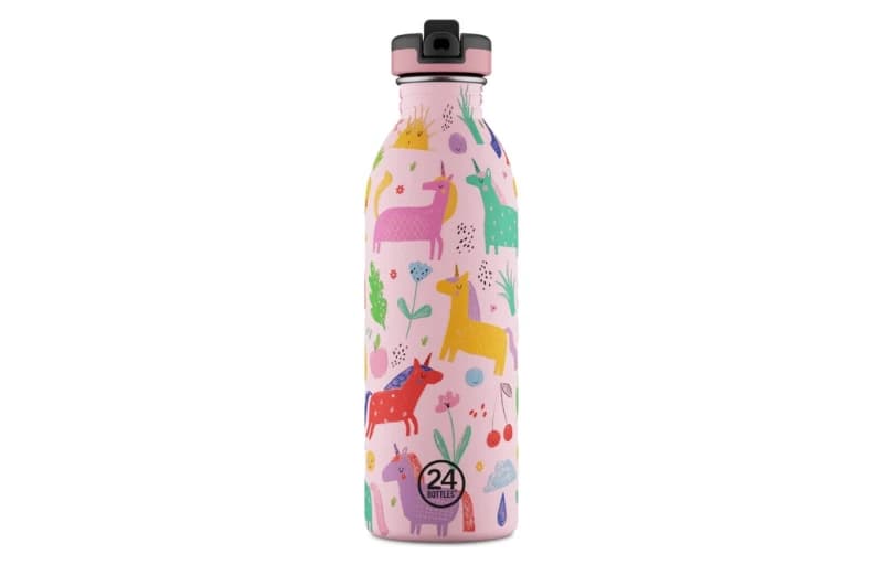 24 Bottles Kids Bottle Pipetli Paslanmaz Çelik Çocuk Su Matarası 799 TL