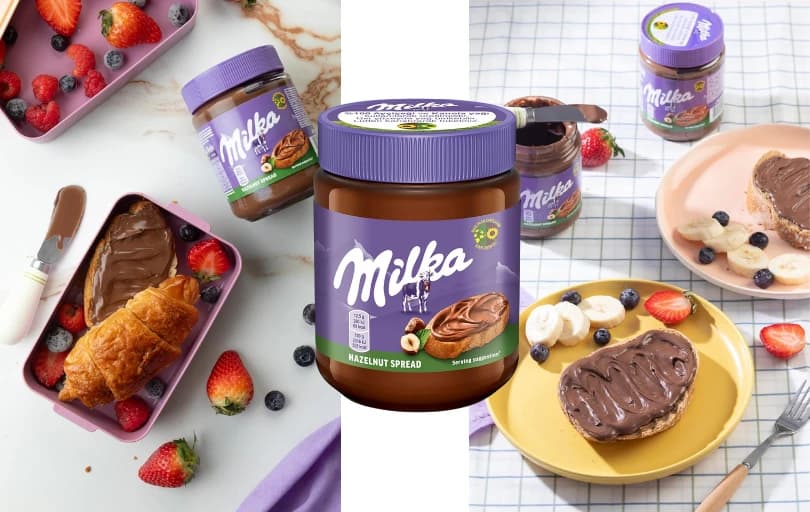 4 Al 3 Öde - Milka Spread Fındıklı Sürülebilir Çikolata