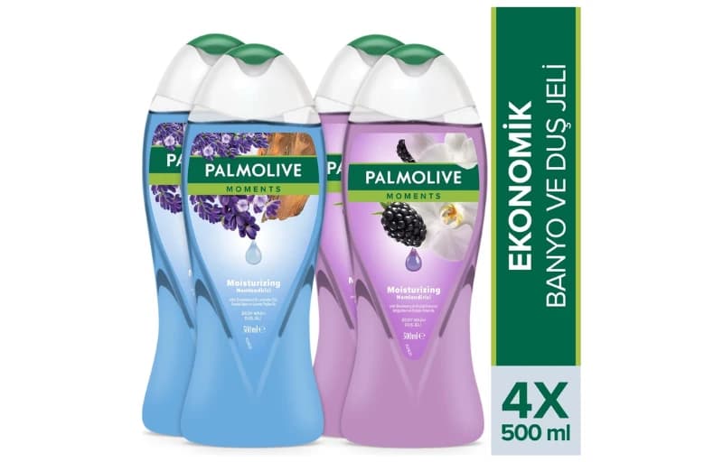 4’lü Palmolive Duş Jeli, 2 Paket Alımında Tanesi 55 TL!