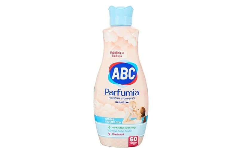 Abc Deterjan Parfumia Sensitive Bebeklere Özel 60 Yıkama Çamaşır Yumuşatıcısı (1 X 1440 Ml) 69tl