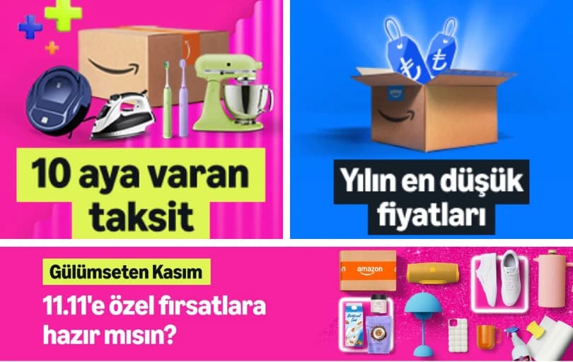 Amazon'da 11.11 İndirimleri Başladı (Kupon Kodu ve 10 Taksit Fırsatları)