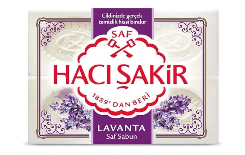 Amazon'da Hacı Şakir Lavanta Sabun 4 Adet 90 Tl